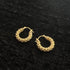 tweed pierce/earring